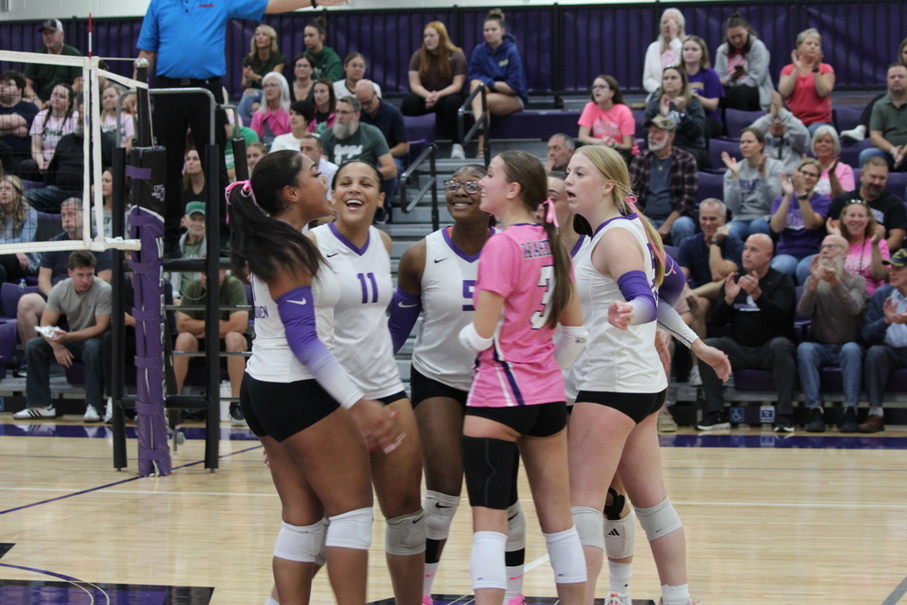volleyball athlete playing in game