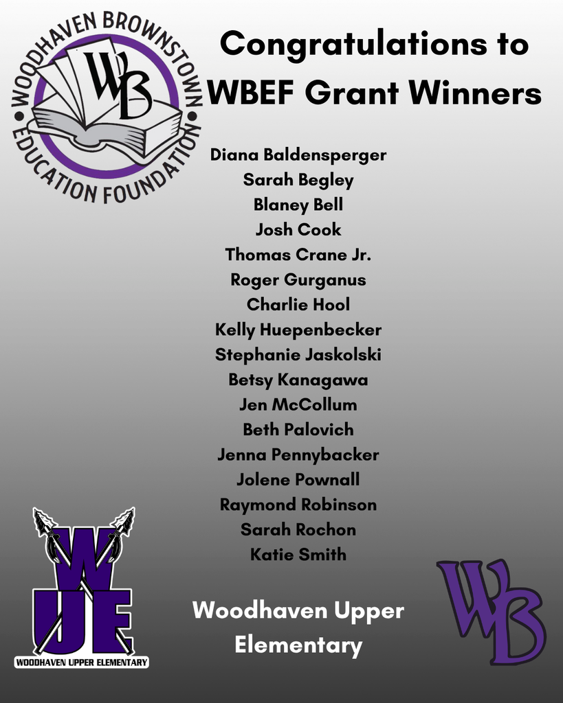 wbef grant winners