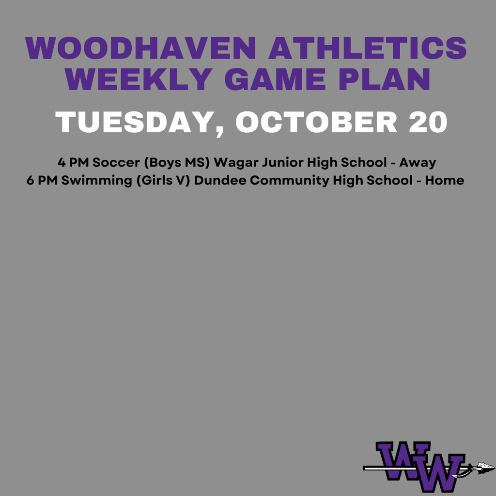 weekly athletic updates