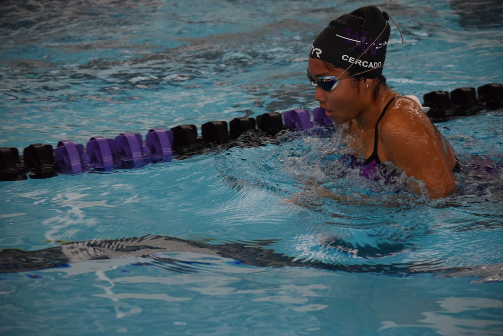 girls swim