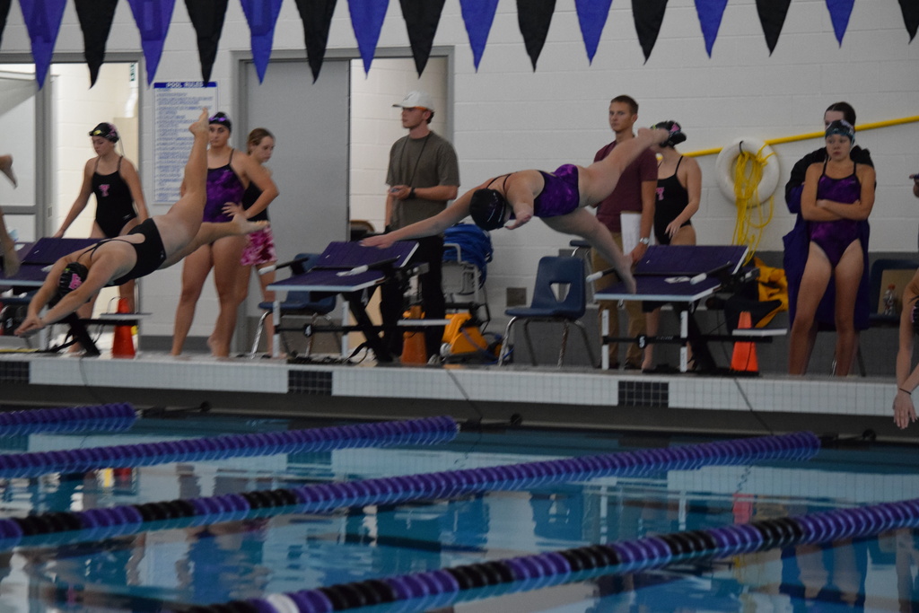 girls swim