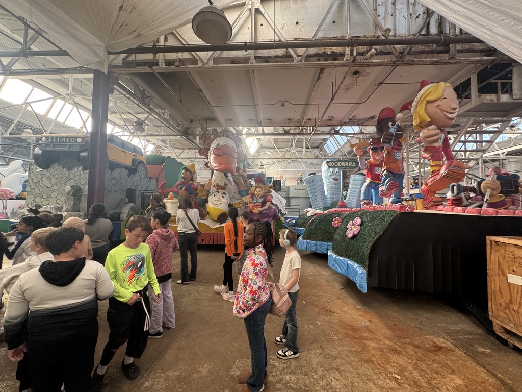 fourth grade parade company visit