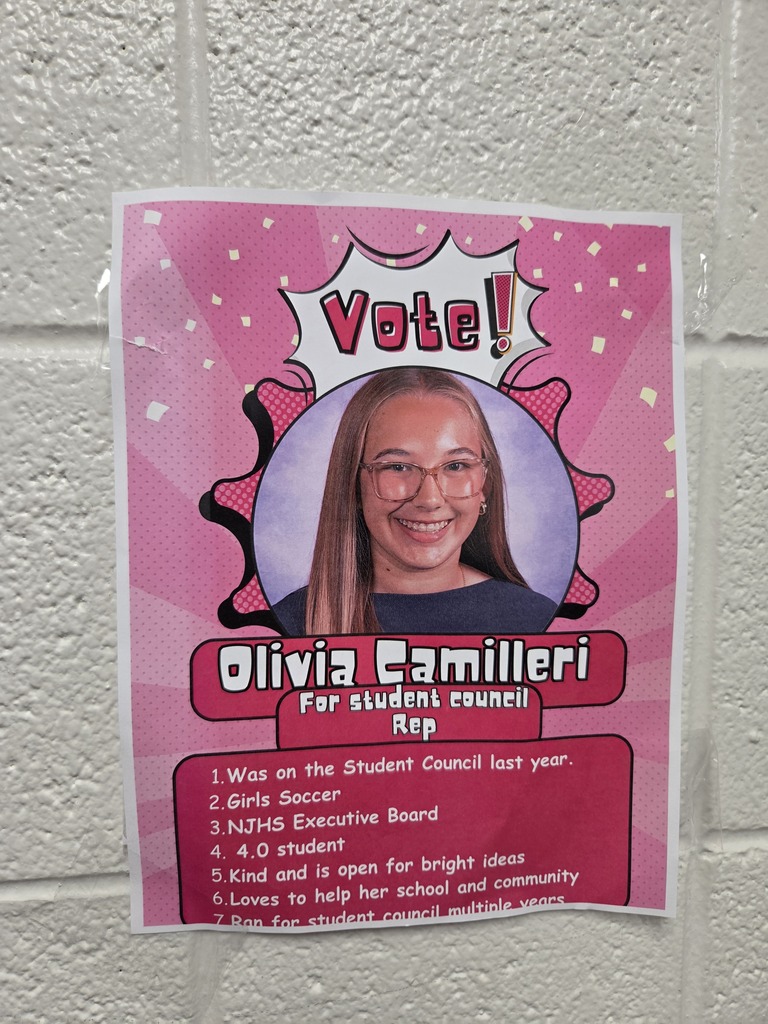 student council posters around BMS