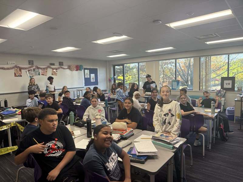 students in classroom