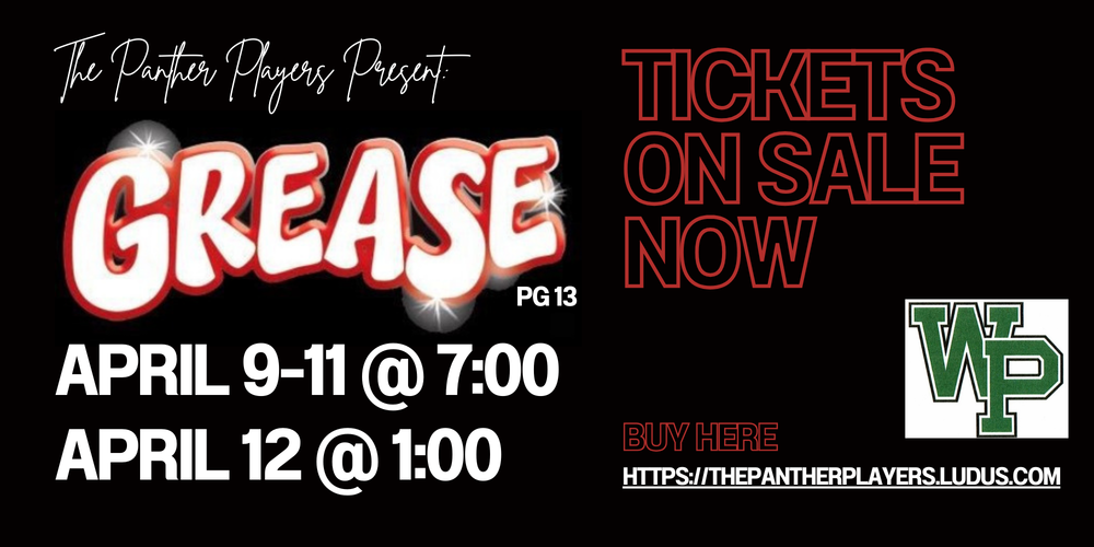 Graphic advertising Grease, the Musical