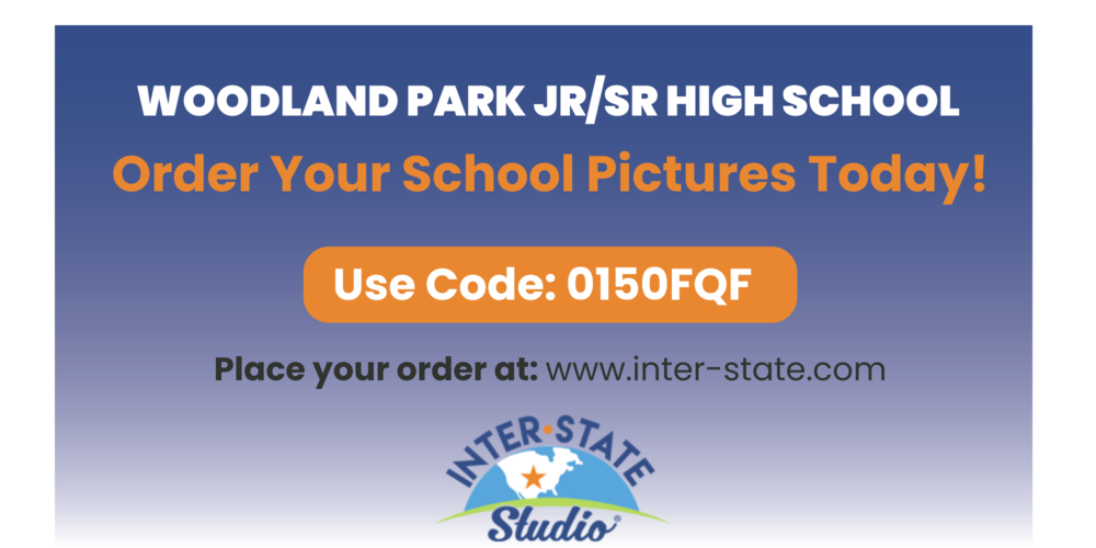Graphic with website address and code
