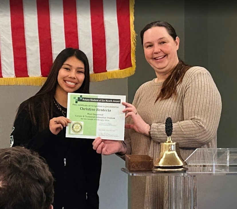 Ms. Ferguson and Christine Renteria