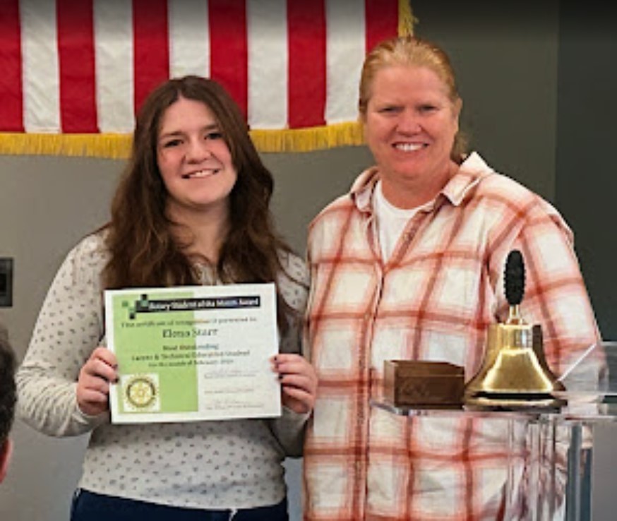 Mrs. Lambert and Elena Starr