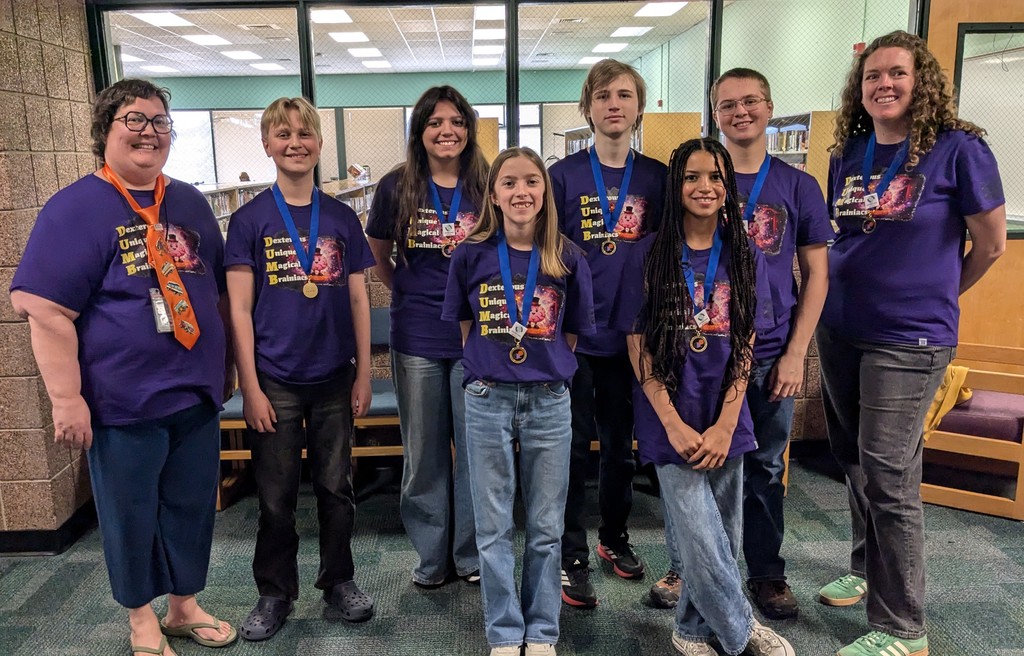Destination Imagination students and coaches
