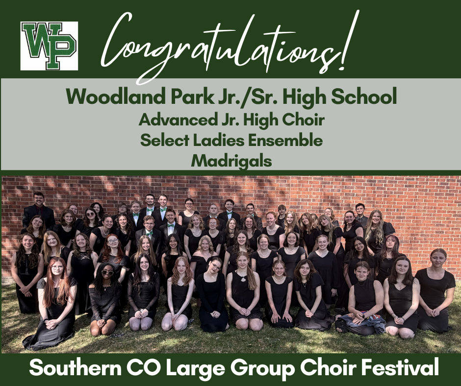 Photo of choir students