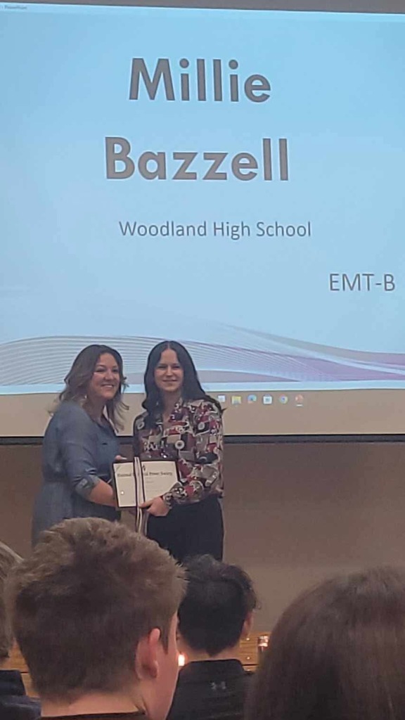 Millie Bazzell was inducted into the National Technical Honor Society.