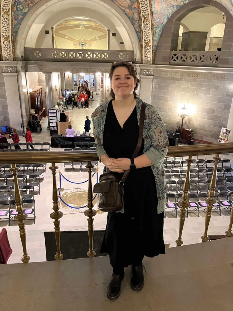 Haley Lerwick attended the Show-Me Arts Summit in Jefferson City.