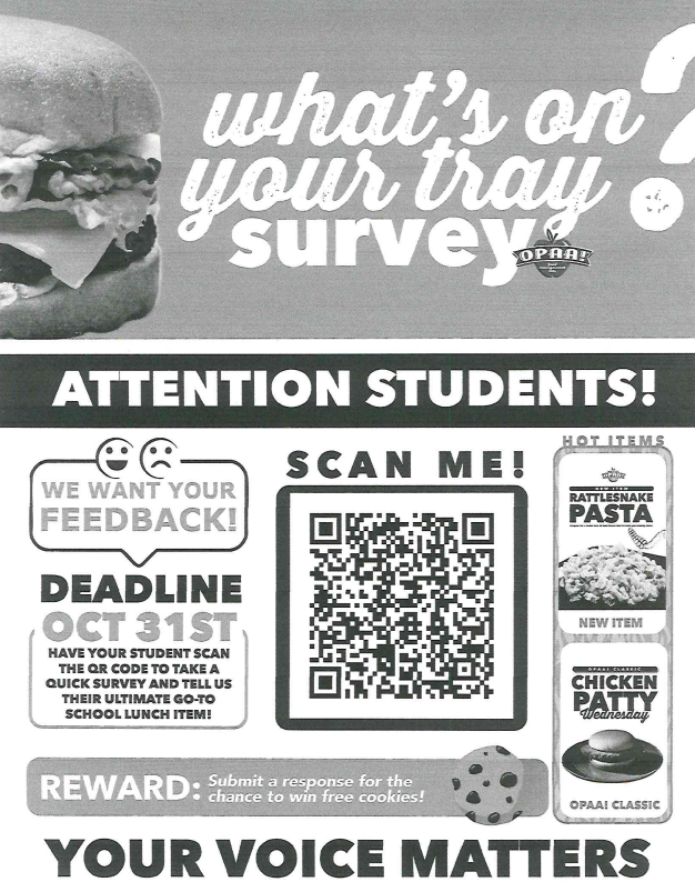 QR code for opaa survey