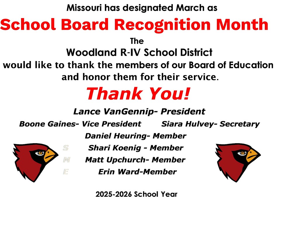 School Board Recognition 2026