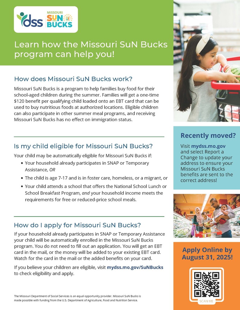 SunBucks Info Flyer
