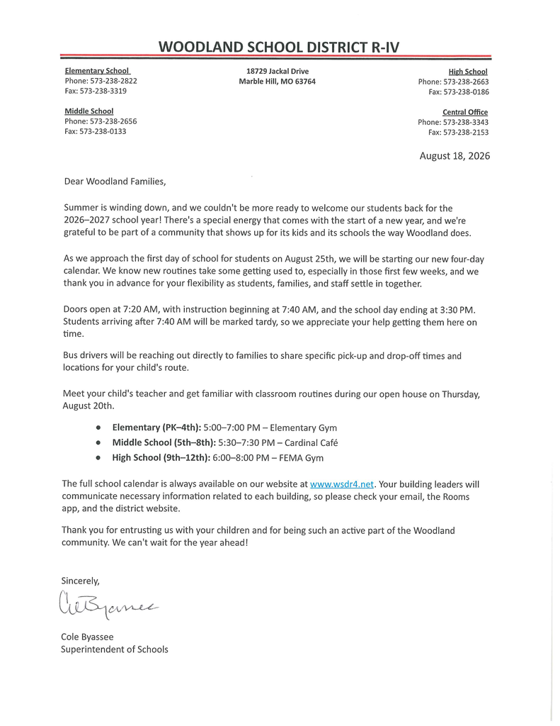 Four Day Letter