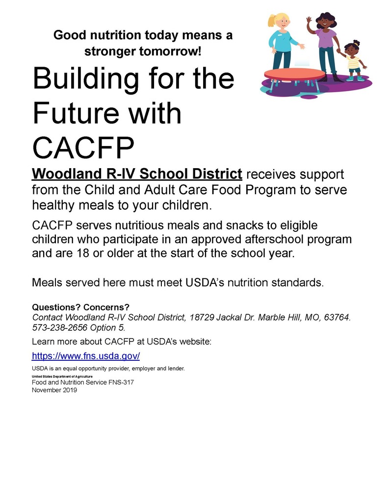 CACFP Informational Flyer