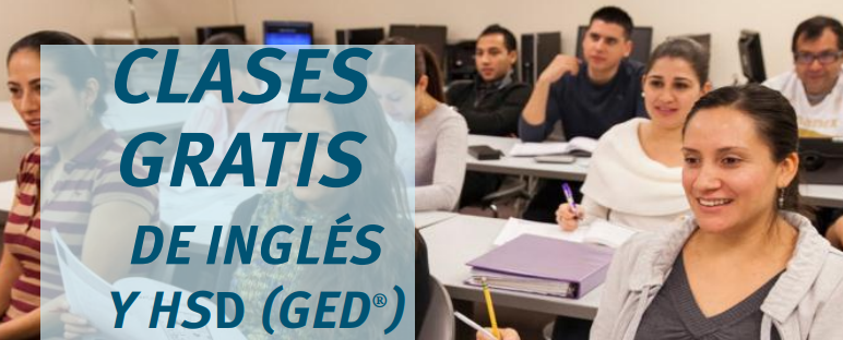 Clases Gratis de Ingles y HSC (GED)
