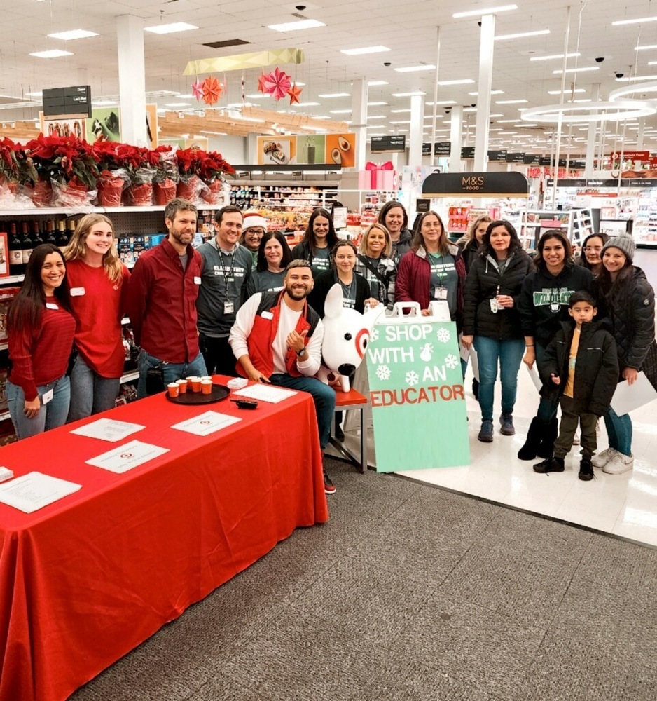 Elementary Staff Members Participate in "Shop with an Educator" at Target