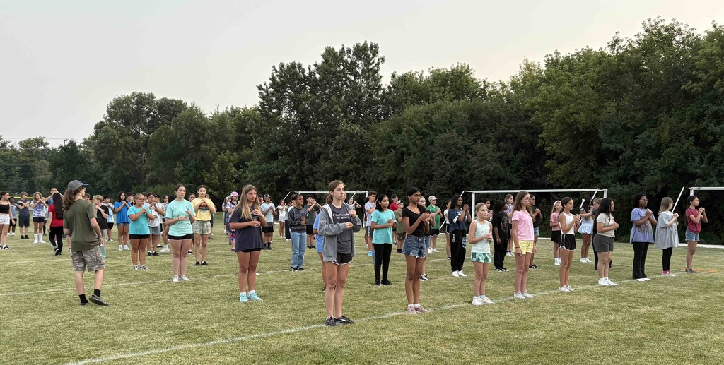 Marching Band Camp Aug. 2025