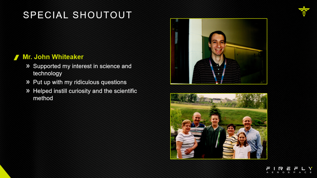 Special Shoutout to Mr. Whiteaker