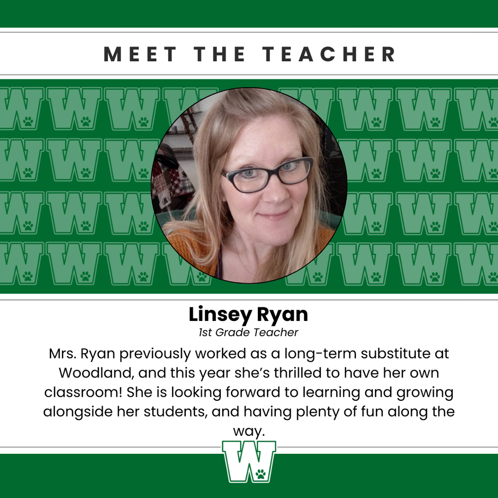 Welcome Mrs. Ryan Graphic 