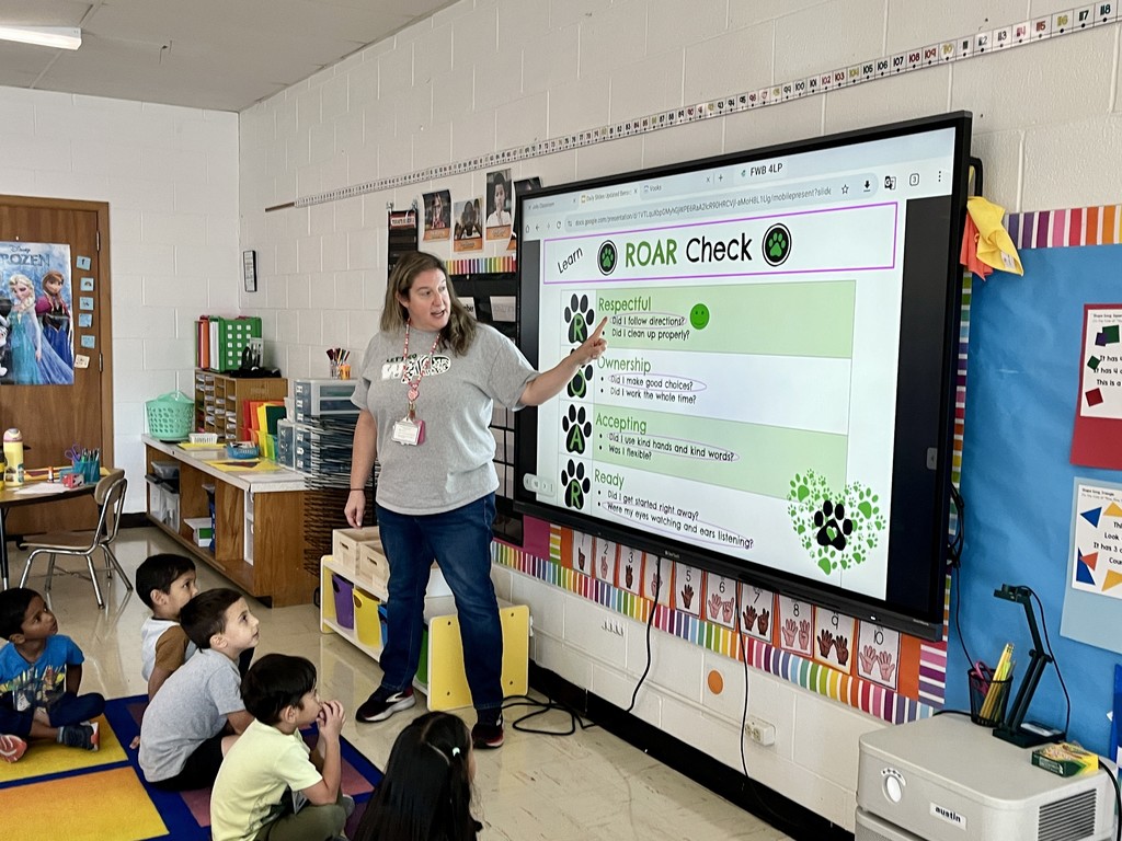 Visiting a Kindergarten Classroom - Math Stations