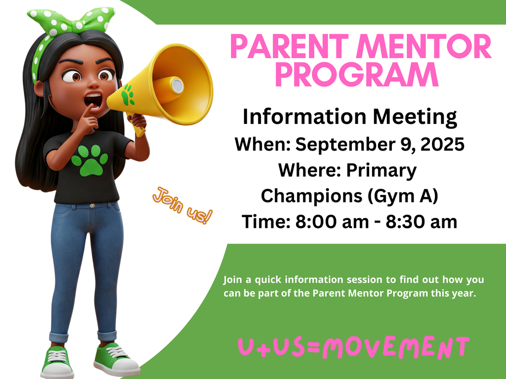 Parent Mentor Program Info Session Sept. 9 at 8 a.m.