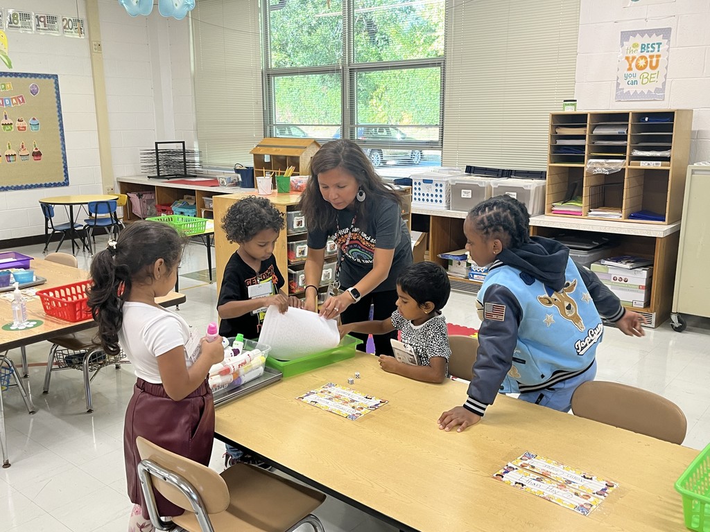DOT Day in Ms. Beaudry's Kindergarten Classroom