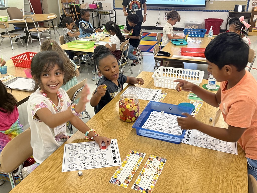 DOT Day in Ms. Beaudry's Kindergarten Classroom