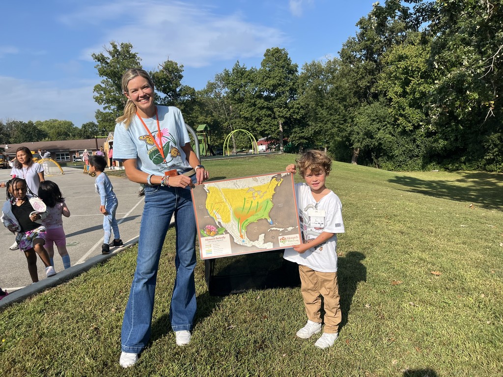 Monarch Butterflies Released at Woodland Primary, Sept. 2025