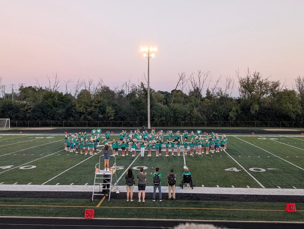 WMS Marching Band at the Greendale Invitational Oct. 2025