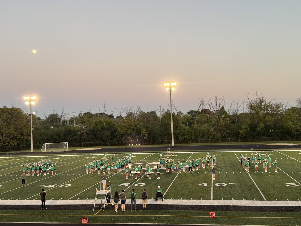 WMS Marching Band at the Greendale Invitational Oct. 2025