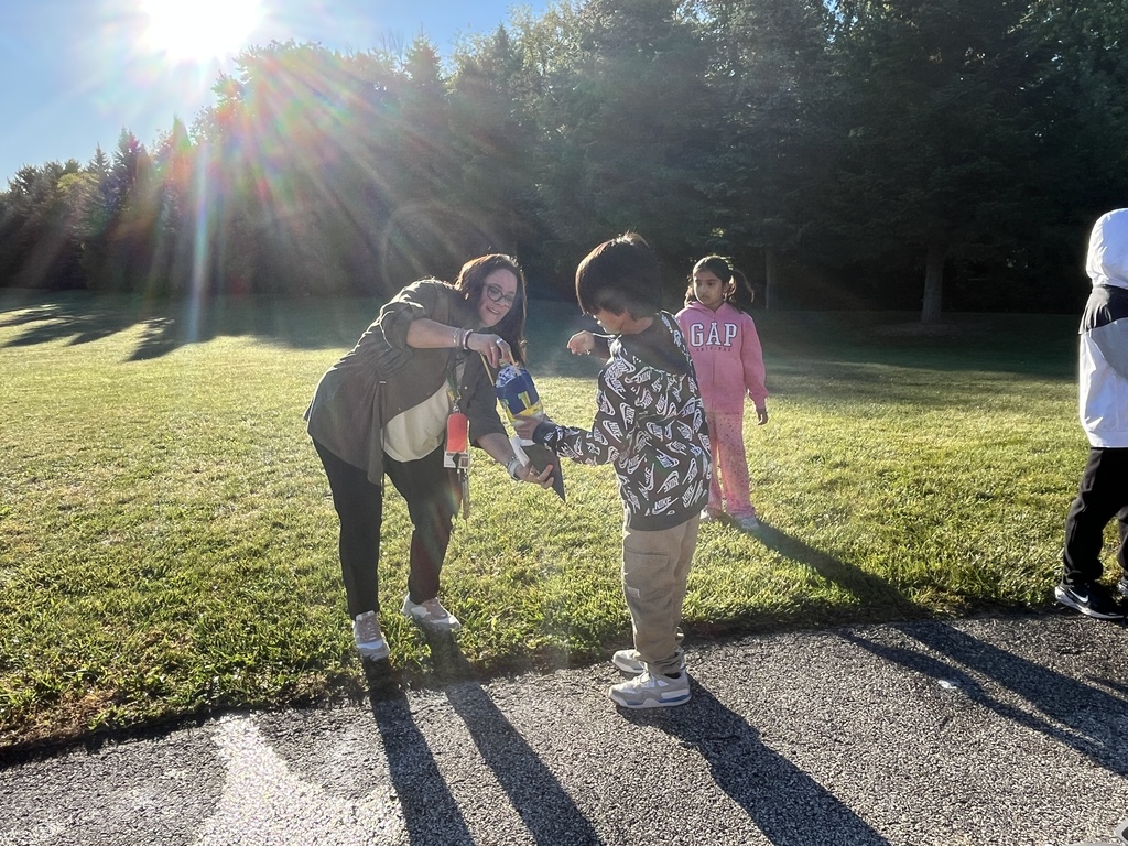 STEM Club rocket launch Oct. 2025