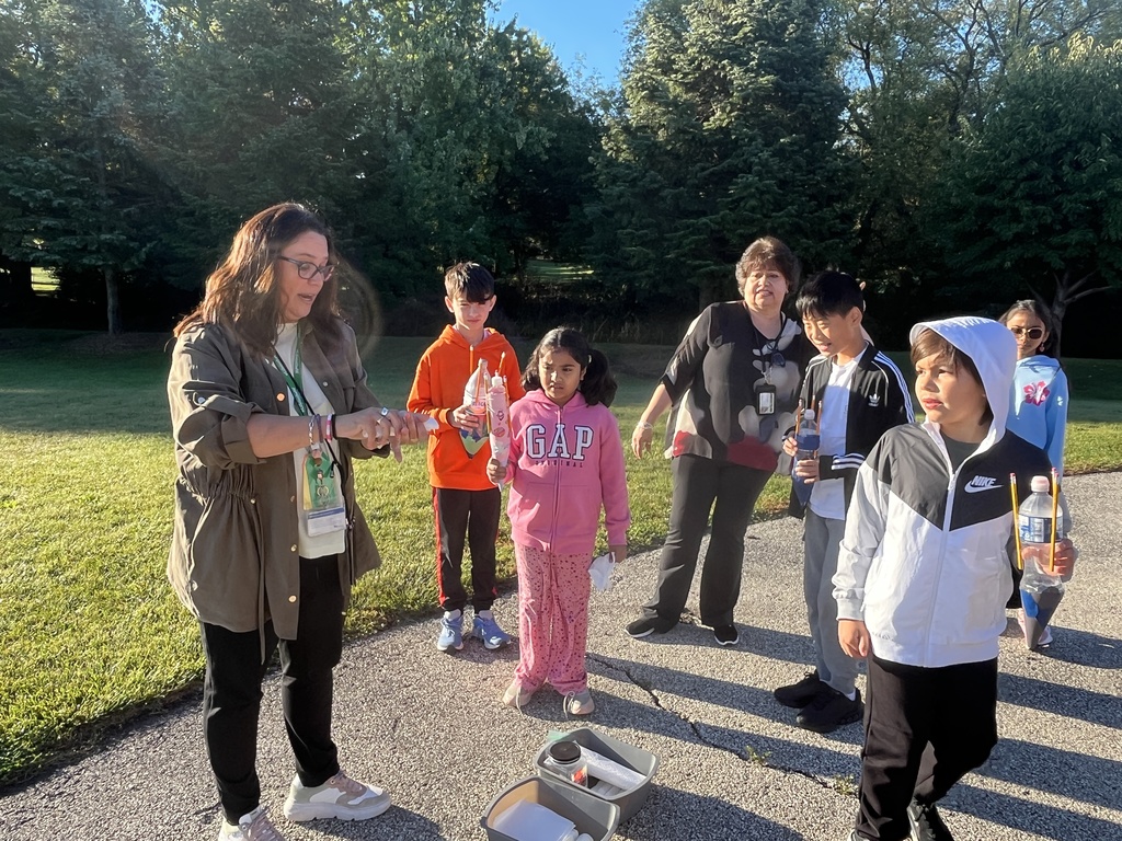 STEM Club rocket launch Oct. 2025