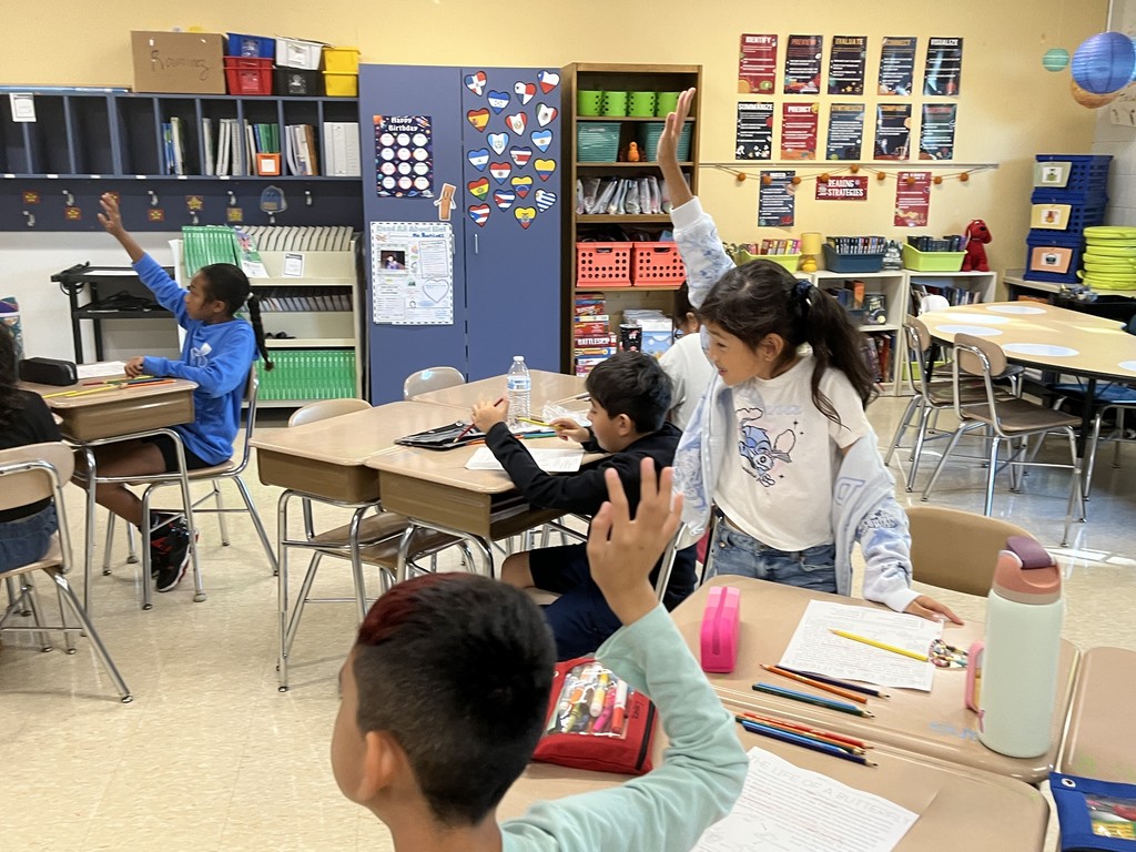 Classroom Visit with Mr. Ramirez and his 4th Grade Students