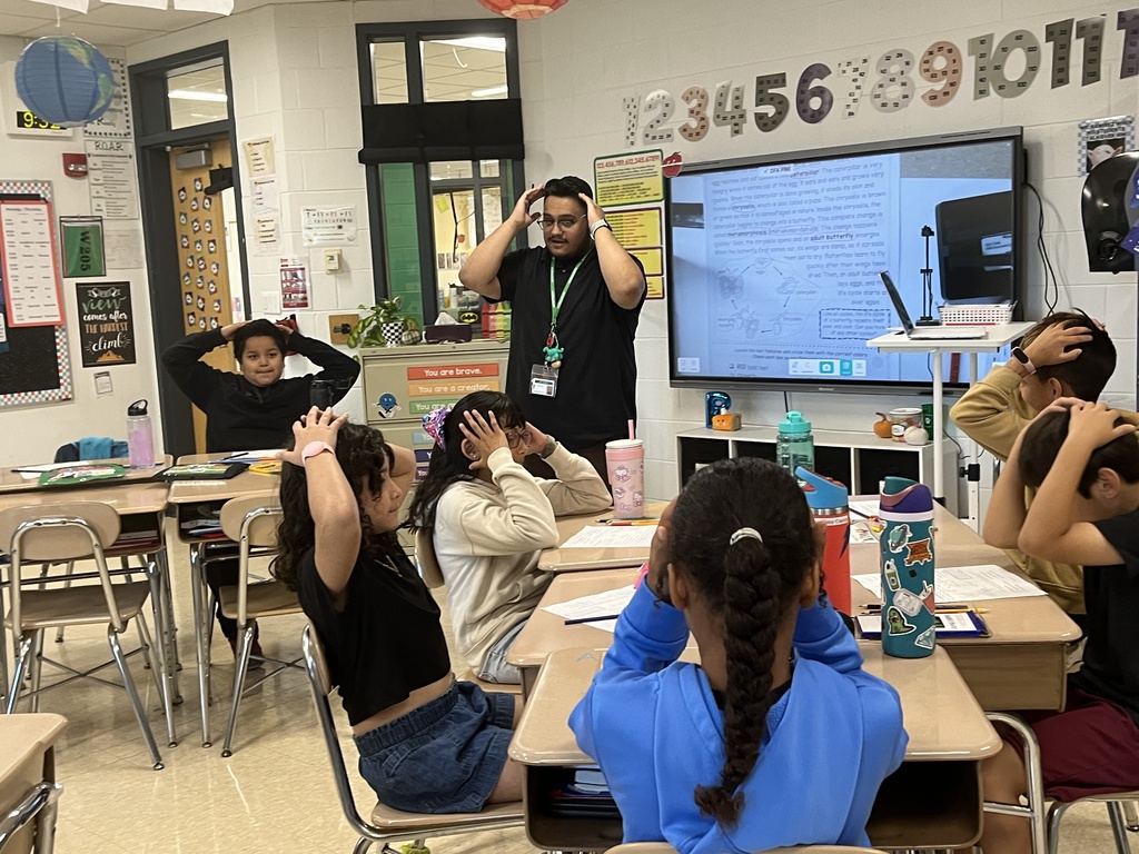 Classroom Visit with Mr. Ramirez and his 4th Grade Students