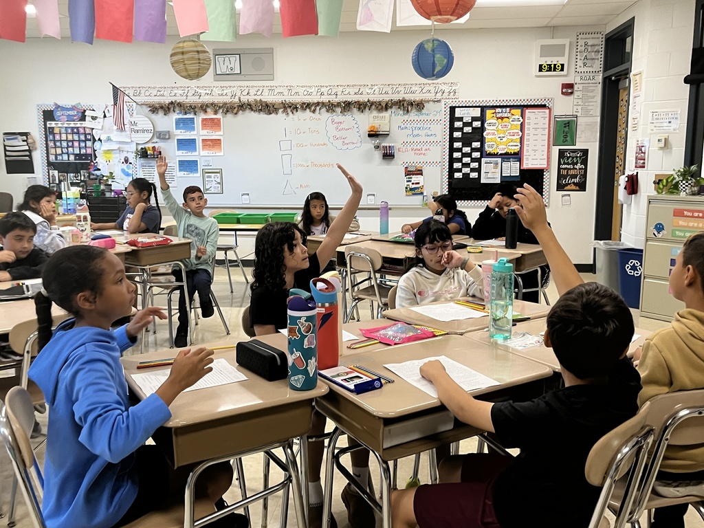 Classroom Visit with Mr. Ramirez and his 4th Grade Students