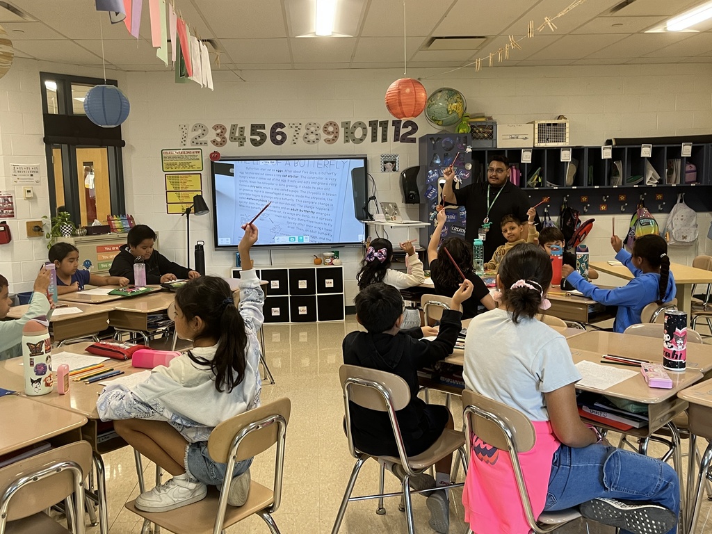 Classroom Visit with Mr. Ramirez and his 4th Grade Students