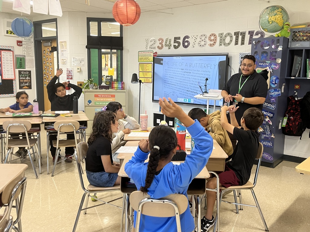 Classroom Visit with Mr. Ramirez and his 4th Grade Students