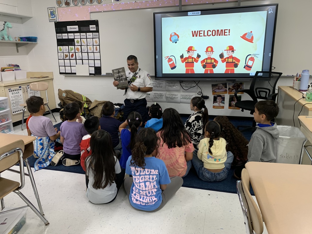 Gurnee Fire Department Mystery Readers in 2nd Grade