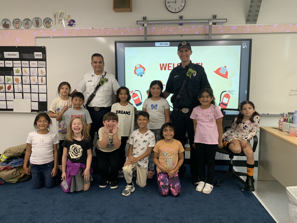 Gurnee Fire Department Mystery Readers in 2nd Grade