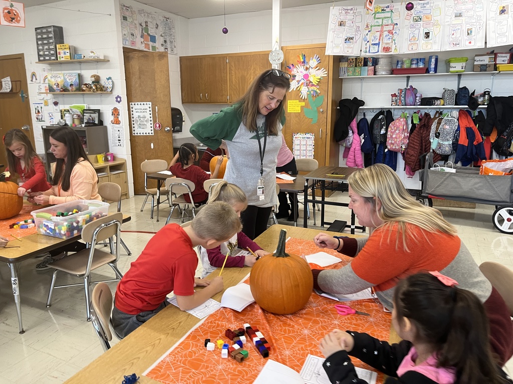 The Great Kindergarten Pumpkin Investigation in Ms. O'Neil, Ms. Beaudry, Ms. Bensch, and Ms. Knapp's classes! 