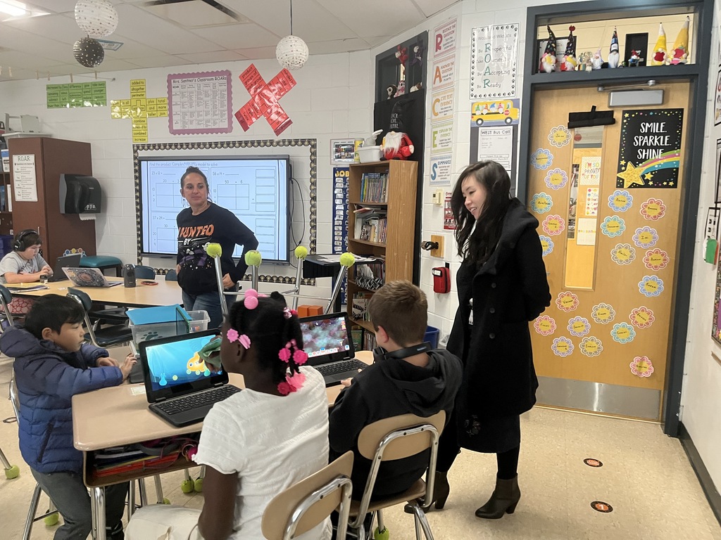 Tour of a classroom at Intermediate