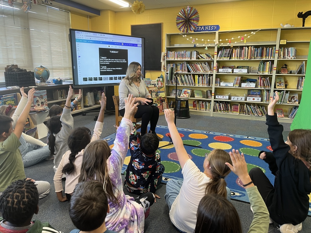 Wildcat Media Group creates the Woodland Elementary Morning Announcements