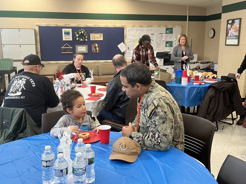 Veterans Day Breakfast at Primary