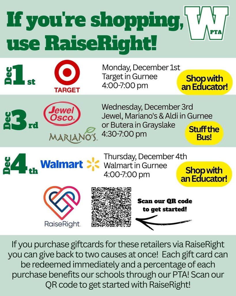 Woodland PTA Raise Right Fundraiser