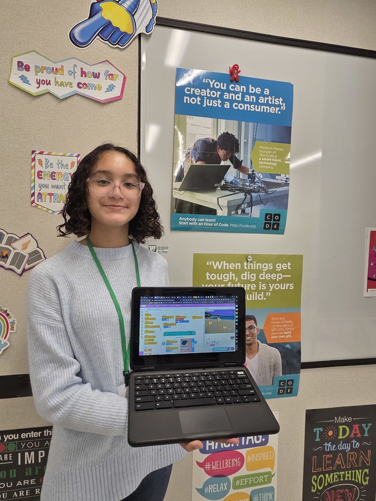 Hour of Code/Hour of AI at WMS Dec. 2025