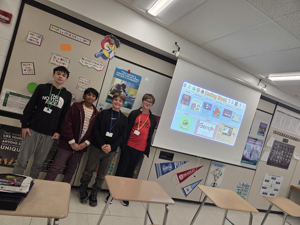 Hour of Code/Hour of AI at WMS Dec. 2025