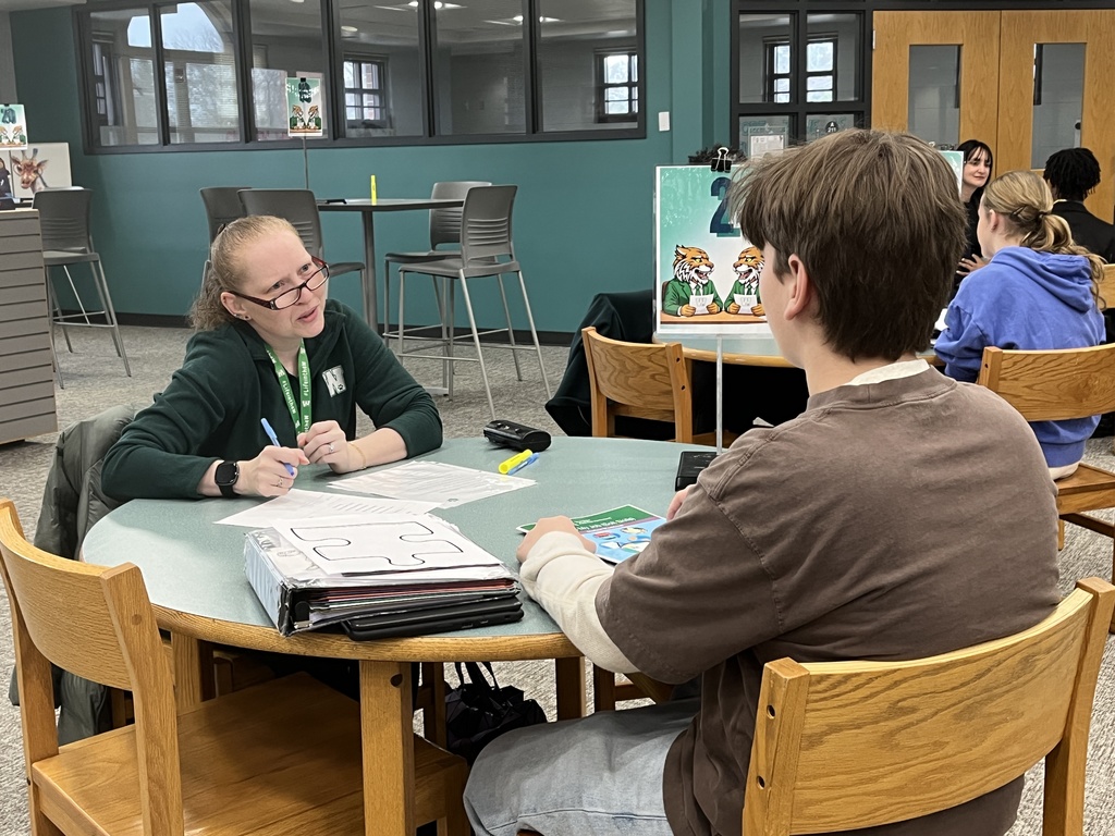 8th Grade Students participate in mock interviews to learn career readiness skills